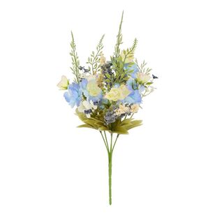 Green Room Single Wild Flower Bouquet Blue 20 x 35.5 cm