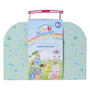 Club House Craft Animals Activity Case Multicoloured