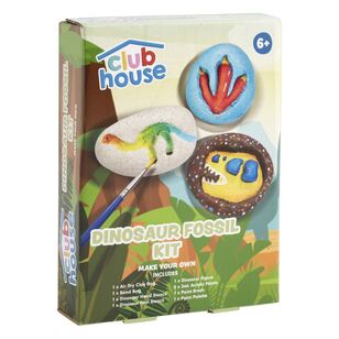 Club House Create Your Own Dinosaur Fossil Kit  Multicoloured