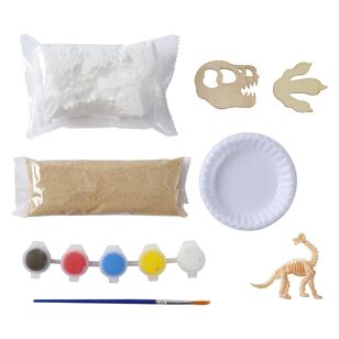 Club House Create Your Own Dinosaur Fossil Kit  Multicoloured