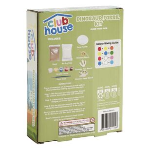 Club House Create Your Own Dinosaur Fossil Kit  Multicoloured