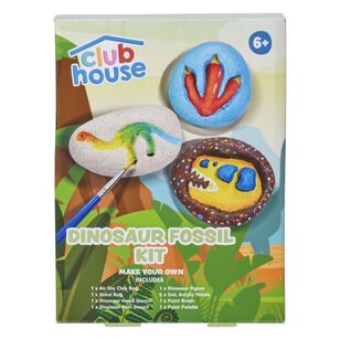 Club House Create Your Own Dinosaur Fossil Kit  Multicoloured