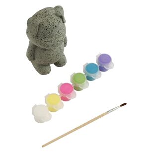 Club House Create Your Own Pet Rock Dog Kit Multicoloured