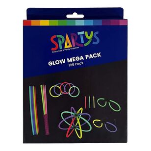 Spartys Glow 196 Mega Pack Multicoloured