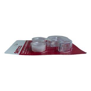 Semco Tape With Dispenser 3 Pack  Clear 18 mm