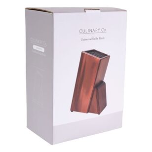 Culinary Co Universal Knife Block  Natural