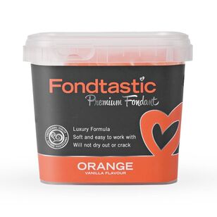 Fondtastic Fondant 1kg Tub Orange 1 kg