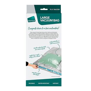 Seymour's Snazzee Vacuum Bag Clear