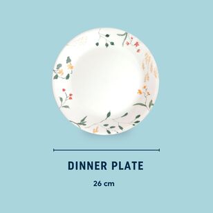 Corelle Wildflower Dinner Plate White 26 cm