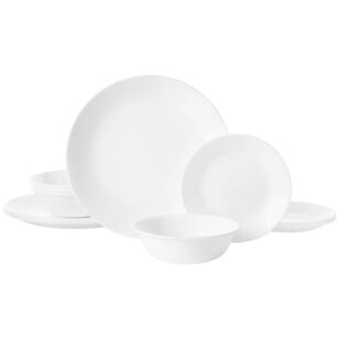 Corelle Winter Frost Dinner Set 12 Piece Set White