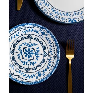 Corelle Portofino Dinner Set 12 Piece Set Blue