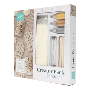 Craftsmart Creator Candle Craft Pack Multicoloured