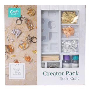 Craftsmart Resin Keyrings Craft Creator Pack Multicoloured