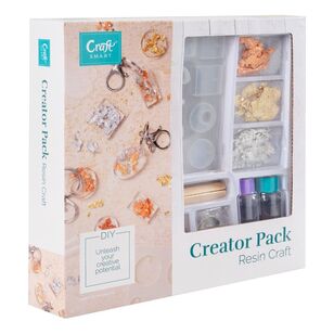 Craftsmart Resin Keyrings Craft Creator Pack Multicoloured