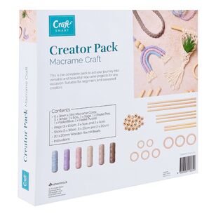 Craftsmart Macrame Craft Creator Pack Assorted