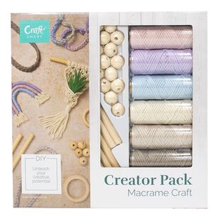 Craftsmart Macrame Craft Creator Pack Assorted