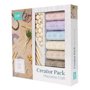 Craftsmart Macrame Craft Creator Pack Assorted