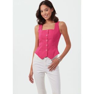 McCall's M8478 Misses' Corset Tops Pattern White