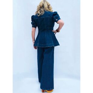 McCalls Know Me Sewing Pattern ME2069 Misses' Denim Top and Pants White