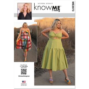 McCalls Know Me ME2073 Misses' Crop Top and Skirt Pattern White