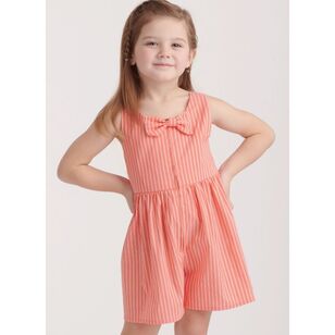 New Look N6784 Children's Dresses & Romper Pattern White 3 - 8