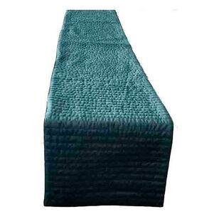 Bouclair Christmas Velvet Table Runner Green 33 x 213 cm