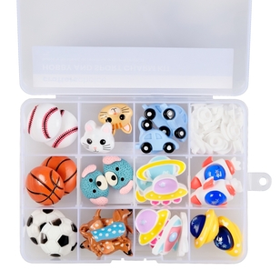 Crafters Choice Hobby & Sport Shoe Charm Kit Multicoloured