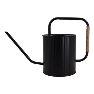 Bouclair Panama Watering Can  Black 35 x 23.5 x 14 cm