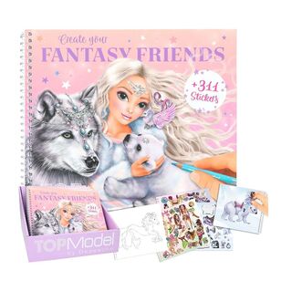 Top Model Fantasy Friends Colour and Sticker Book Fantasy Frnds