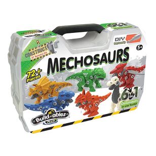 Construct-It! Buildables Plus 6 In 1 Mechosaurs Multicoloured