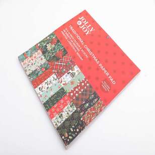 Jolly & Joy Traditional Christmas Paper Pad Traditional Xmas