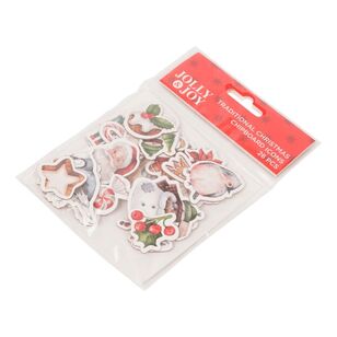 Jolly & Joy Christmas Chipboard Traditional Christmas Icons 26 Pack Traditional Xmas