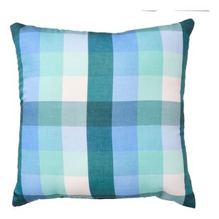 Emerald Hill Picnic Check Cushion Multicoloured 45 x 45 cm