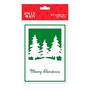 Jolly & Joy Merry Christmas DIY Card Set Christmas Cheer