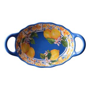 Culinary Co Positano Melamine Bowl with Handle Yellow