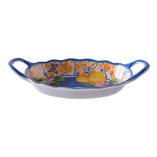 Culinary Co Positano Melamine Bowl with Handle Yellow