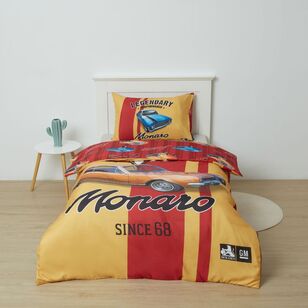 Holden Monaro Quilt Cover Set Gold