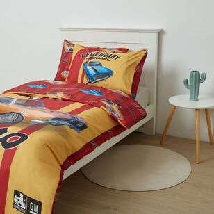 Holden Monaro Quilt Cover Set Gold