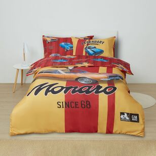 Holden Monaro Quilt Cover Set Gold