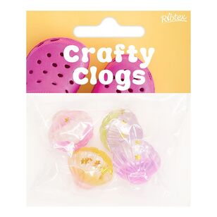 Ribtex Crafty Clogs Charm Seashell Multicoloured