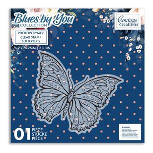 Couture Creations Butterfly Stamp Blues By You