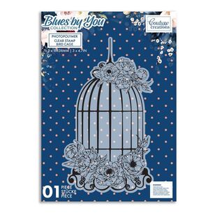 Couture Creations Bird Cage Stamp Blues By You