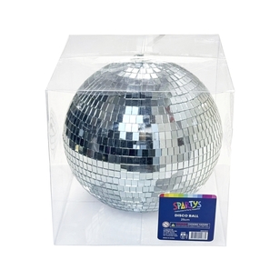 Spartys Disco Ball Silver 25 cm