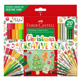 Faber Castell Christmas Creative Set Multicoloured