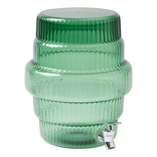 Culinary Co Ribbed Retro Drink Dispenser Green 750 g