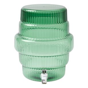 Culinary Co Ribbed Retro Drink Dispenser Green 750 g