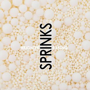 Sprinks Bubble Sprinkles Decorations 500g White 500 g