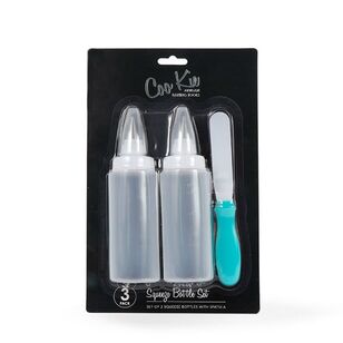 Sprinks Squeeze Bottle Set With Spatula Multicoloured