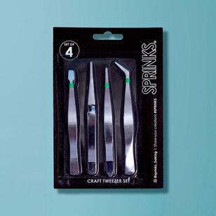 Sprinks Tweezers 4-Pack Multicoloured