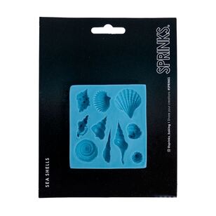 Sprinks Fondant Paste Silicone Sea Shell Moulds Multicoloured